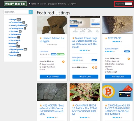 darknet stock market