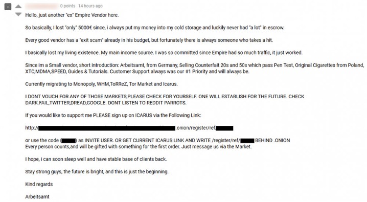 active darknet markets