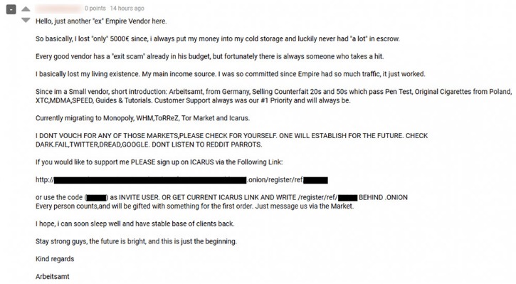 biggest darknet market