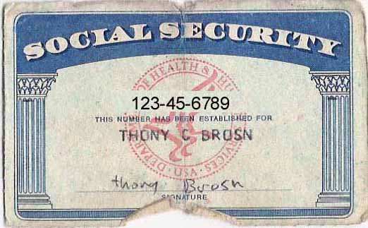 social security number on dark web