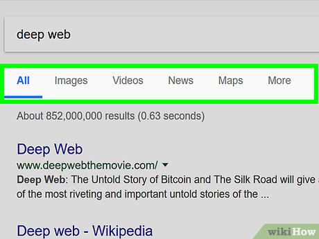 deep web search