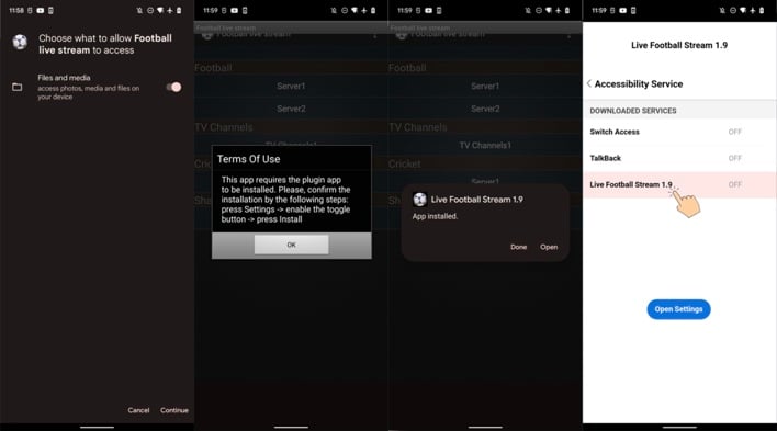 access darknet android